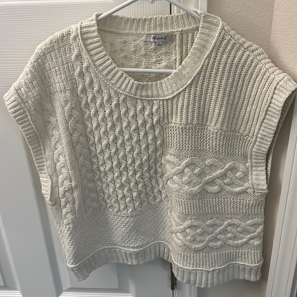 Madewell Sweaters - Madewell Sweater Vest - Cream